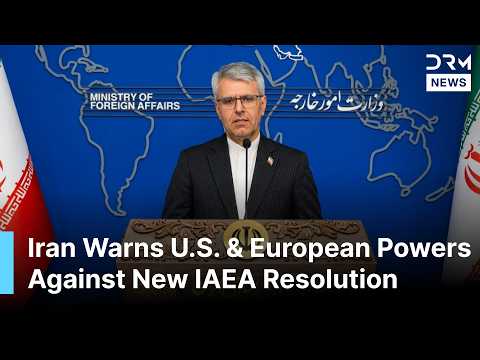 FULL BRIEFING: Esmaeil Baghaei Warns U.S. and Europe Against New IAEA Resolution on Iran | AC1B