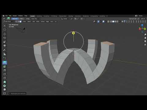 Matrix Extrude Interactive Addon for Blender Demo