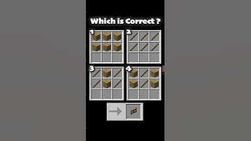 Minecraft How to craft FENCE GATE