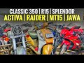 सिर्फ 1 दिन पुरानी Splendor मिल रही है यहाँ | Second Hand Bikes & Scooters | Moradabad Bike Bazar