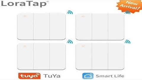 Tuya Smart Life ZigBee Smart Home Wireless Switch 3 Gangs Remote Tuya Zigbee Hub Required No limit t