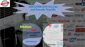 Leetcode 535. Encode and Decode TinyURL| Dry Run |#solution | #interview   |#products | #placement