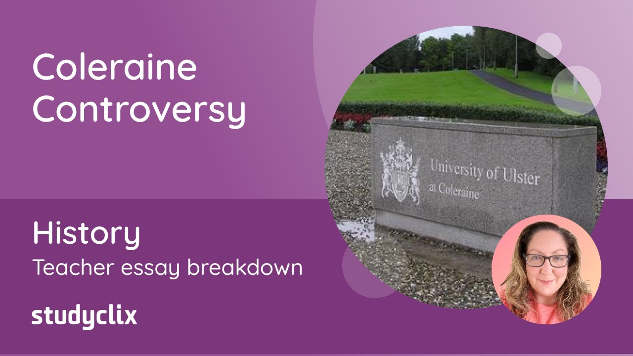 coleraine university controversy case study