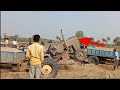 Swaraj 735 tractor amazing stunts in sand