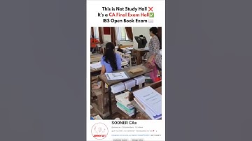 OPEN BOOK CA FINAL EXAM 😲 #icai #cainternewsyllabus #cafoundation #caexams #may25