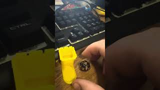 Keychain dice tower
