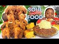 2 WHOLE FRIED CHICKENS & RED BEANS AND RICE SOUL FOOD DINNER!!! |  | MUKBANG EATING SHOW