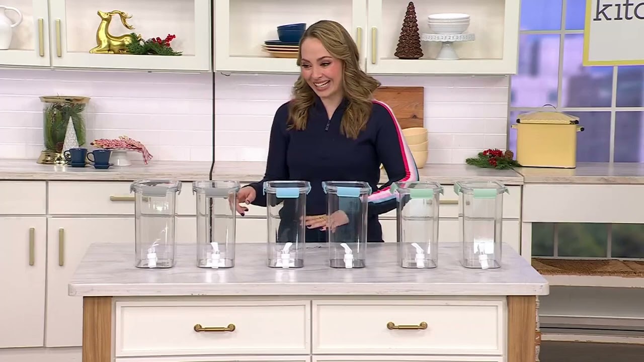 Cella Set of (2) 1-Gallon Beverage Dispensers on QVC