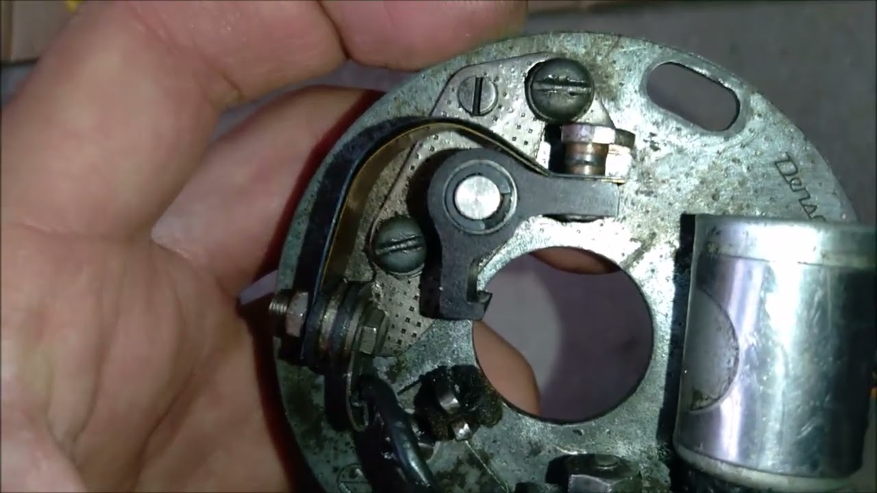 COMO FUNCIONA EL ENCENDIDO CON PLATINO Y CONDENSADOR EN UNA MOTO ANTIGUA