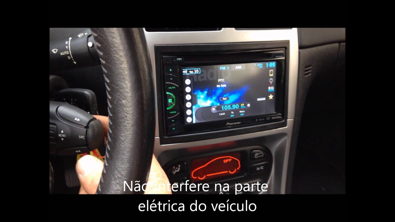 Demonstração da Interface de Volante Faaftech TF PC Wire