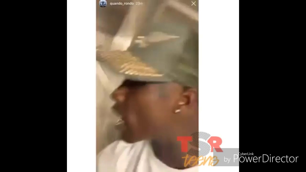 Quando Rondo Fight Quando Rondo fight NLE Choppa - YouTube