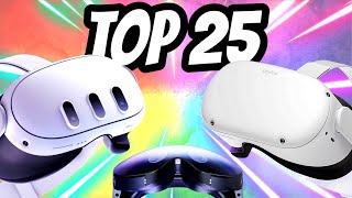Celebrity TOP 25 THINGS People ACTUALLY DO on Quest 2 & Meta Quest 3 Net Worth