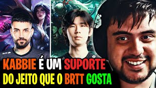 🚨 BRTT e KABBIE JOGANDO SOLOQ JUNTOS! ELES FORAM FEITOS UM PRO OUTRO? TOCKERS REAGE e COMENTA