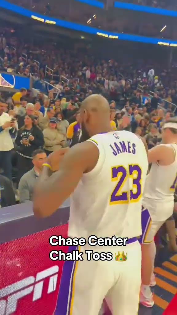 Chase Center Chalk Toss ?