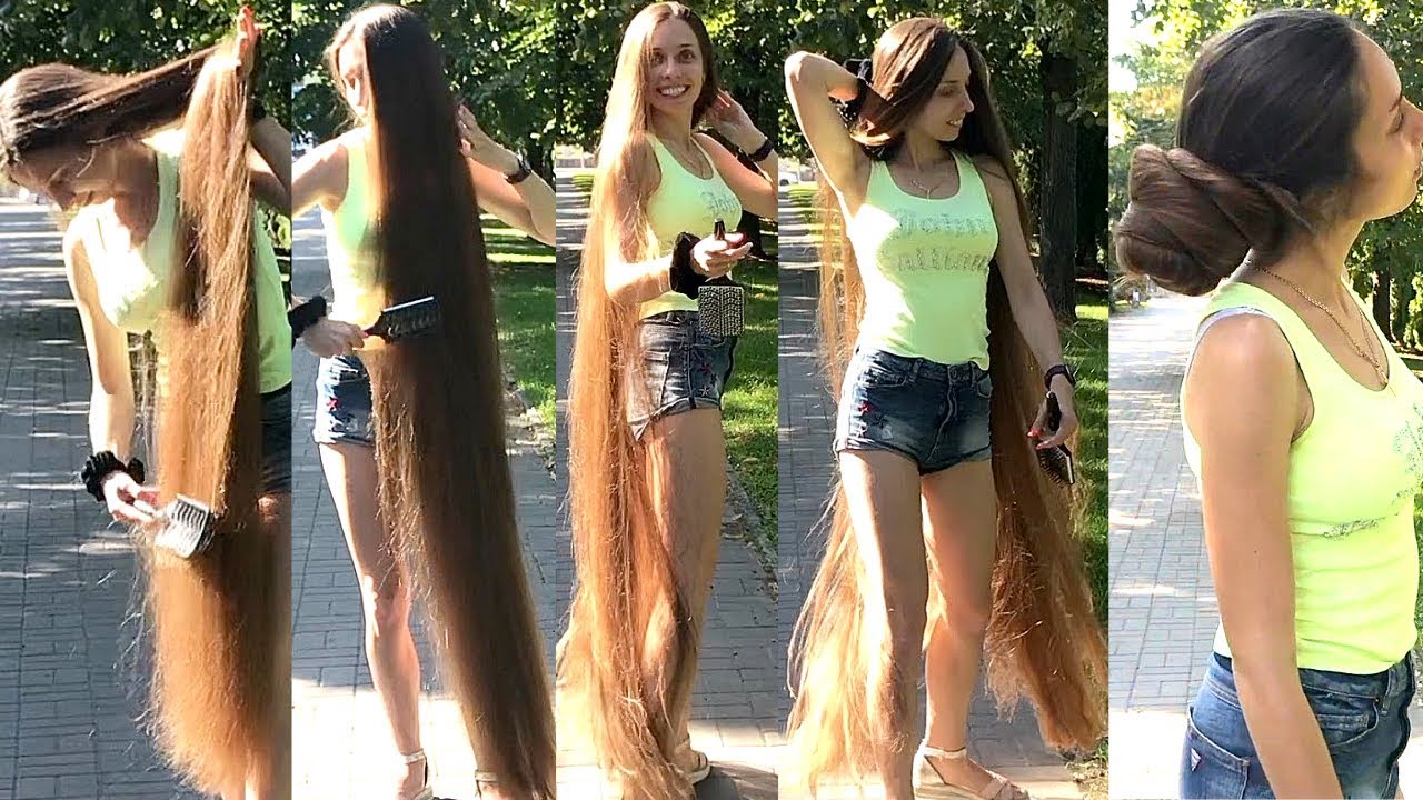 RealRapunzels | Floor Length Hair in Public