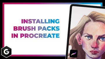Installing brush packs, textures, colour palettes and images in Procreate - easy!