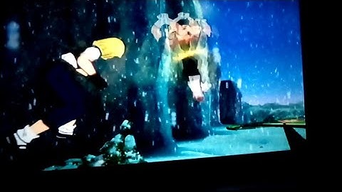 Dragonball Z Budokai 2 Vegito Shining Star Rain on Android 18 Alternate Attempt Ryona