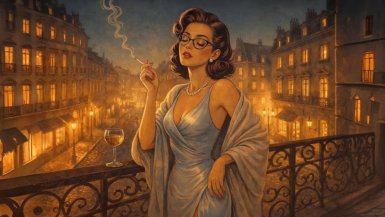 Snowy Evening Café – 1940s Winter Jazz Classics