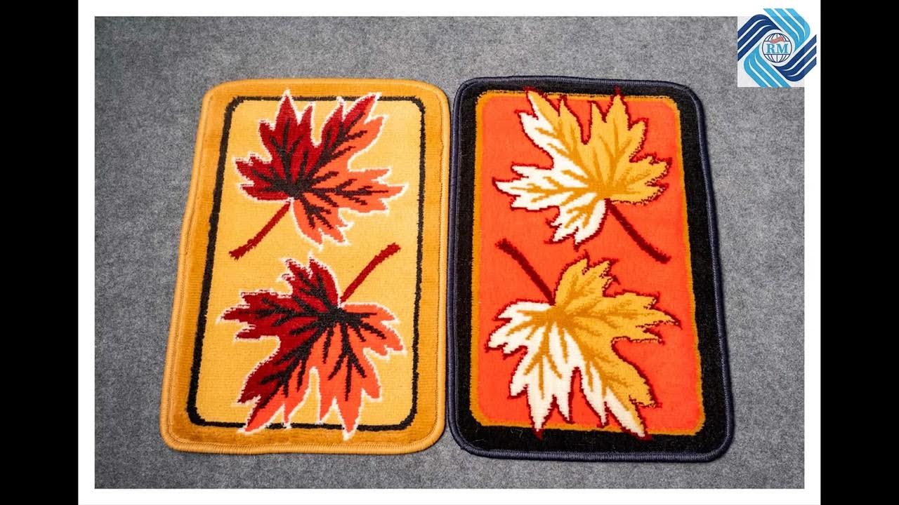 Multicolor Door Mat/Floor Mat/Entryway Rug/Paposh for Indoor & Outdoor