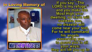 Matthew fagette memorial