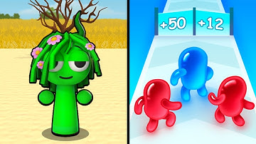 Spranky Survival Vs Join Blob Clash 👹🧟‍♀️🐸👾 Max All Levels Android iOS Gameplay Ep 550