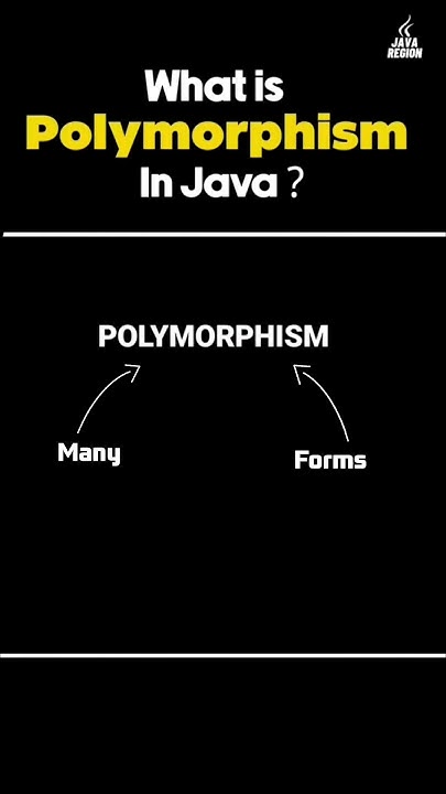 Polymorphism in Java runtime and compile time Polymorphism #java # ...