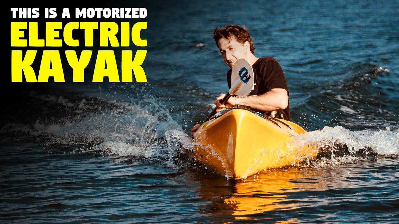 eMogi is a Motorized Electric Kayak With a Top Speed of 20 km/h TheSuperBOO!