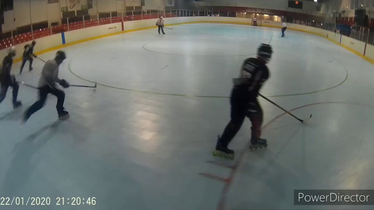 Inline hockey game YouTube