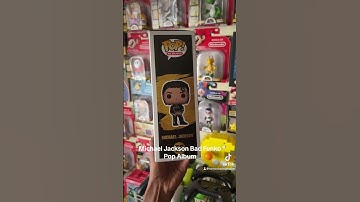 Michael Jackson Bad Funko Pop  #michaeljackson #michaeljacksonbad #youtubeshorts #youtubeshortsvideo