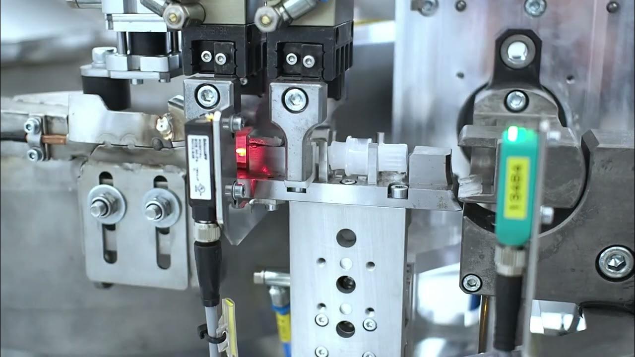 Automatic connector assembly in medical industry YouTube