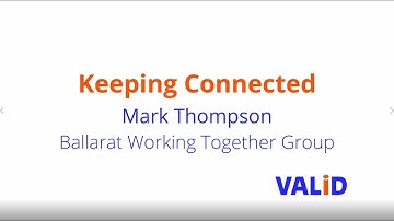 Keeping Connected - Mark Thompson