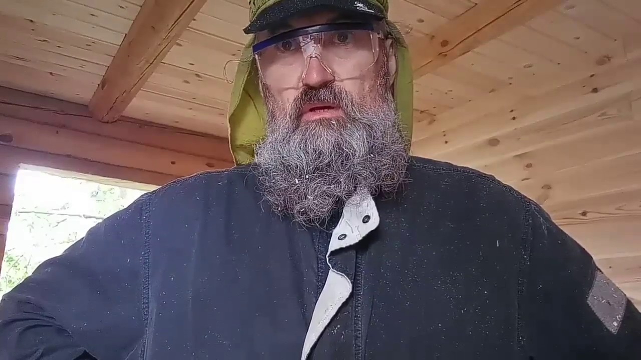 Установка деревянного окна с окосячкой в сруб бани, дома - YouTube