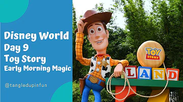 Disney World Vlog | Day 9 | Toy Story Early Morning Magic | June 2019