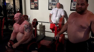 Two 1000lb Bench Pressers Workout - Scot Mendelson & Dave Hoff
