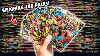 Opening 100 PACKS Of Mega Evolutions And Weighing Them All!