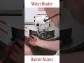 Water Heater - Burner Removal *Timelapse*