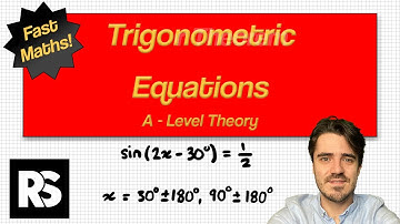 Trigonometric Equations in 7 minutes - A Level Maths