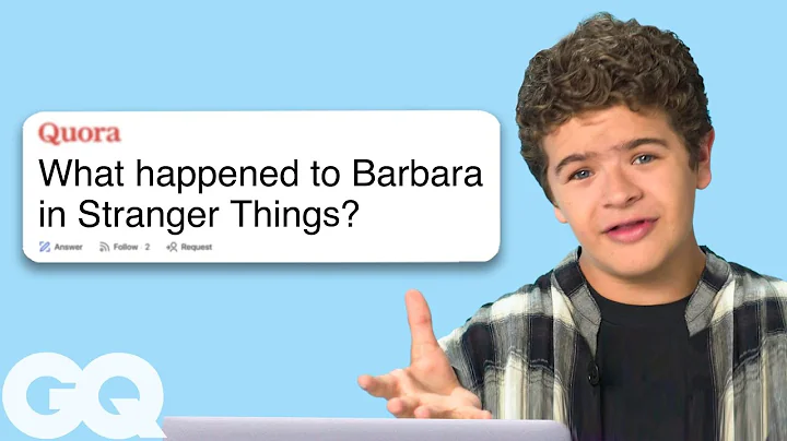 Stranger Things' Gaten Matarazzo Replies to Fans on the Internet | Actually Me | GQ