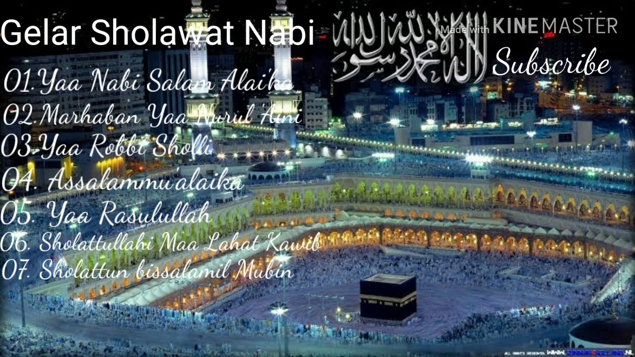 Gelar Sholawat Nabi 2020, Sholawat Syadu