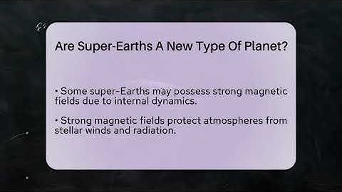Are Super-Earths A New Type Of Planet? - Physics Frontier