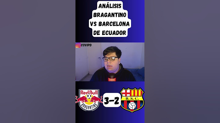 RESUMEN BRAGANTINO VS BARCELONA DE ECUADOR POR LA COPA SUDAMERICANA 2024 🏆 #copasudamericana