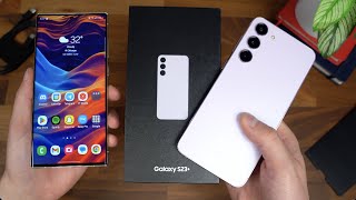 Samsung Galaxy S23 Plus Unboxing! (vs S23 Ultra) Samsung Galaxy S23 Plus Unboxing! (vs S23 Ultra)