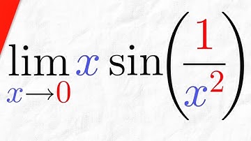 Limit of x*sin(1/x^2) as x approaches 0 (Squeeze Theorem) | Calculus 1 Exercises
