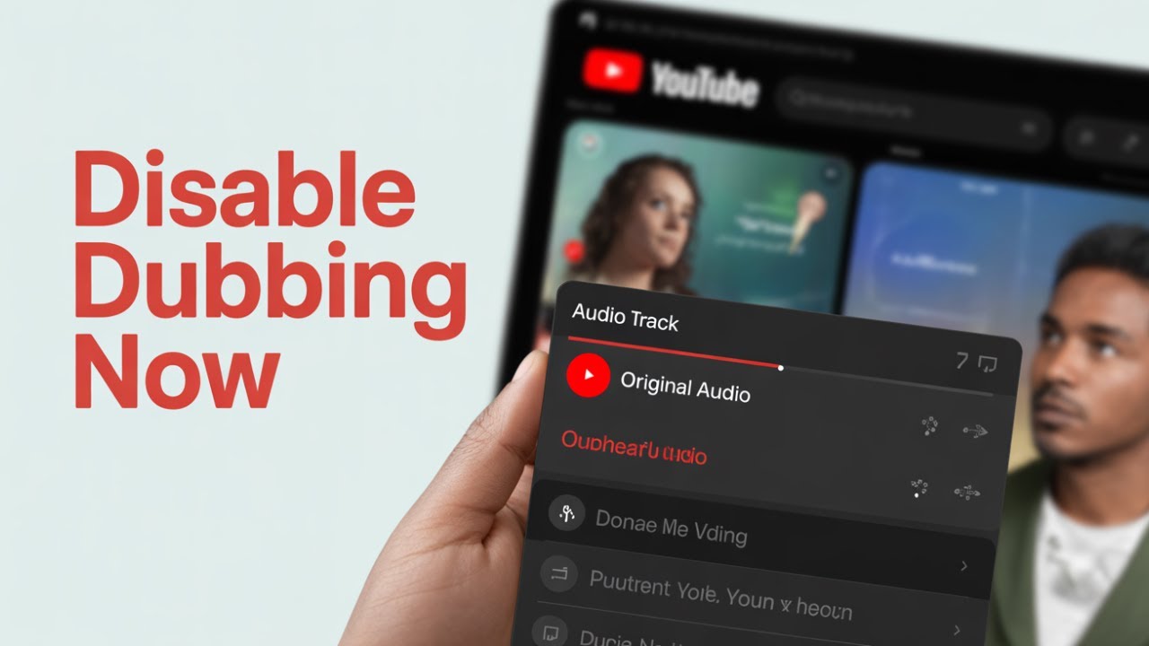 Youtube Auto Dubbing Viewer Fix: How To Turn Off YouTube Automatic Dubbing On Mobile and Desktop