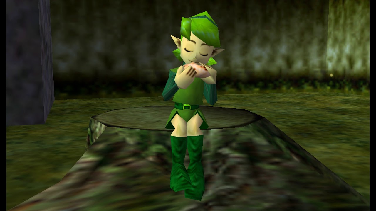 lost woods / saria's song - the legend of zelda (slowed & reverb) - YouTube