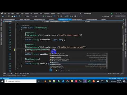 Asp Net Core - RESTFUL API - Custom Validation