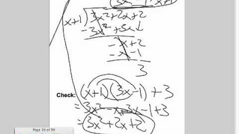 Section 12.3 (Part Two): Dividing Polynomials Continued