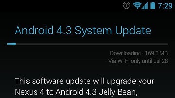 I just received Android 4.3 JellyBean update!!!