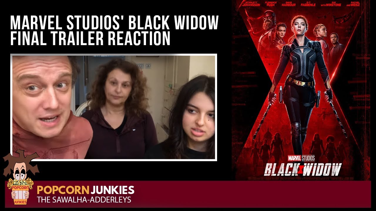 Marvel Studios' BLACK WIDOW (Final Trailer) - The POPCORN JUNKIES Family Reaction