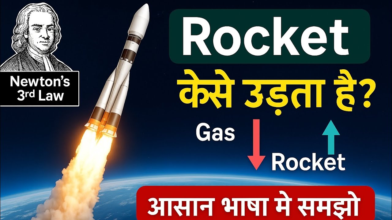 "Rocket Kaise Kaam Karti Hai? | Rocket Science Explained in Hindi 🚀"